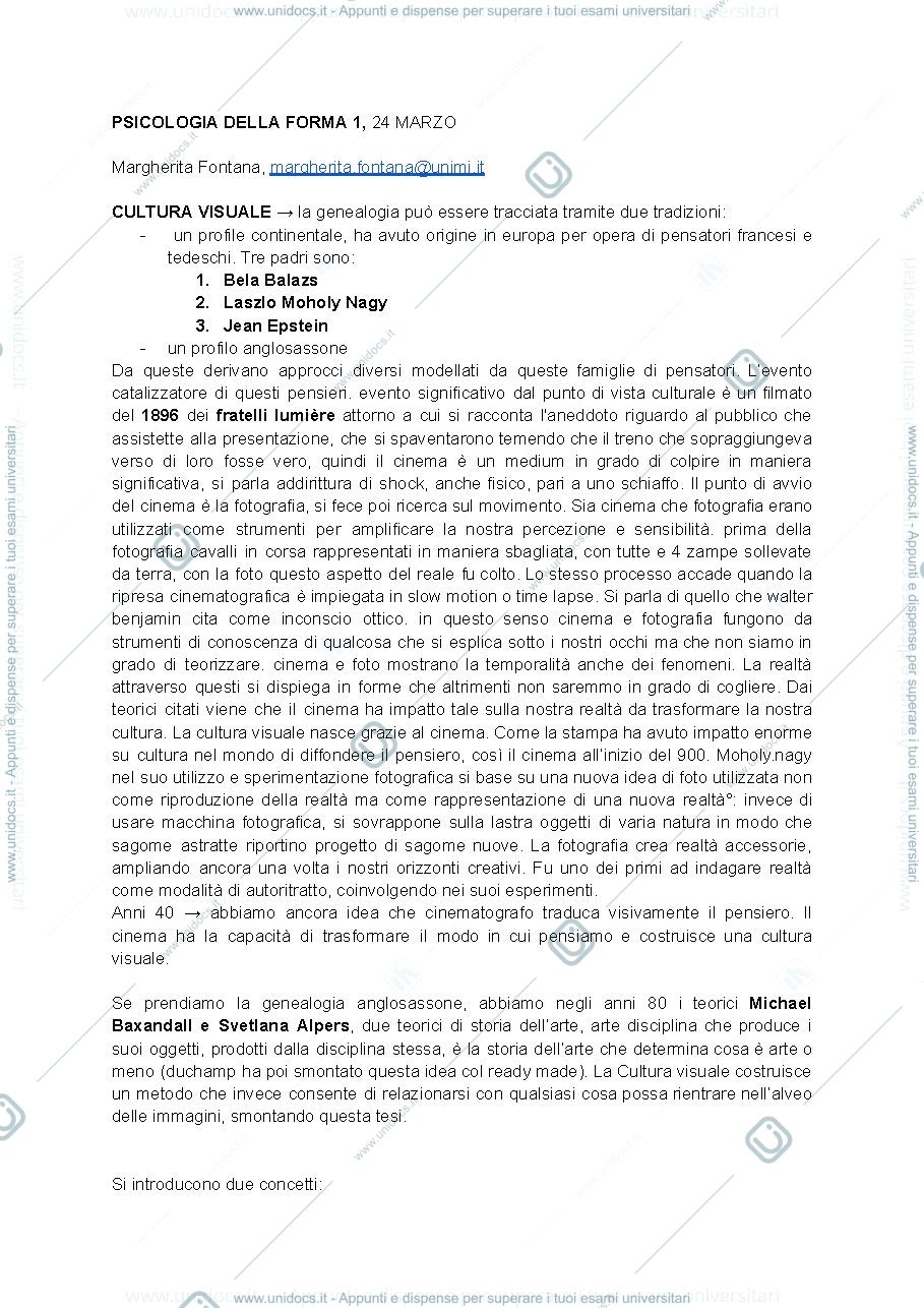Anteprima pagina 1 — appunti