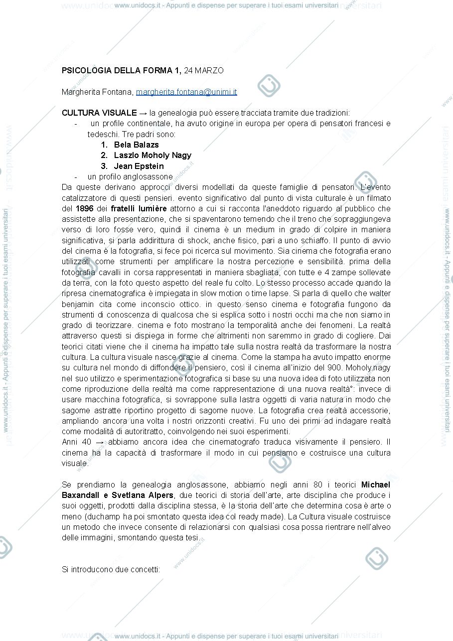 Anteprima pagina 1 — appunti
