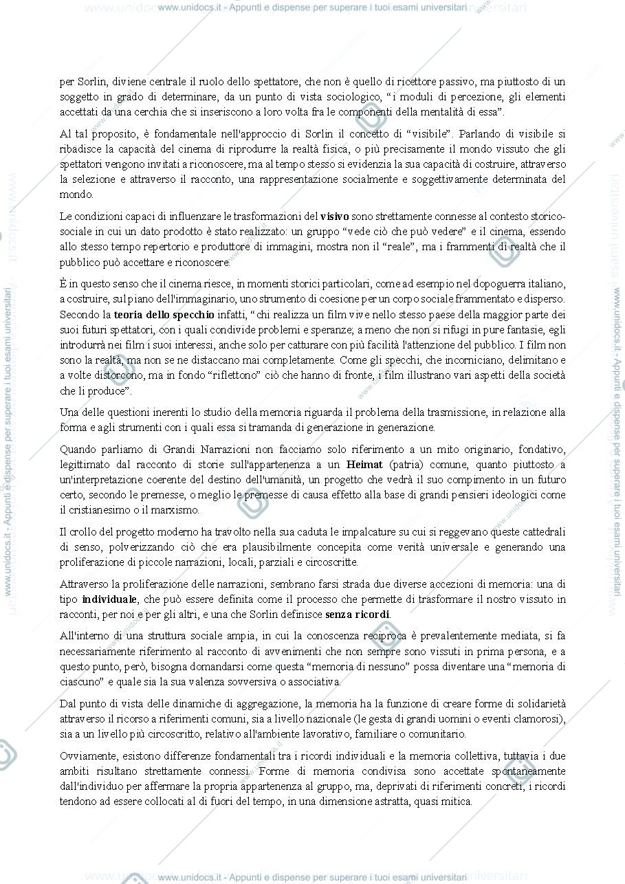 Anteprima pagina 3 — MEMORIA, NARRAZIONE E AUDIOVISIVO