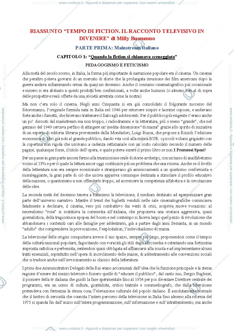 Anteprima pagina 1 — TEMPO DI FICTION