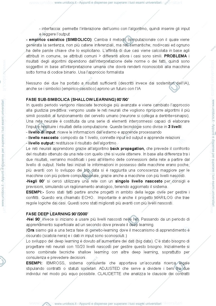 Anteprima pagina 2 — Appunti di computer law