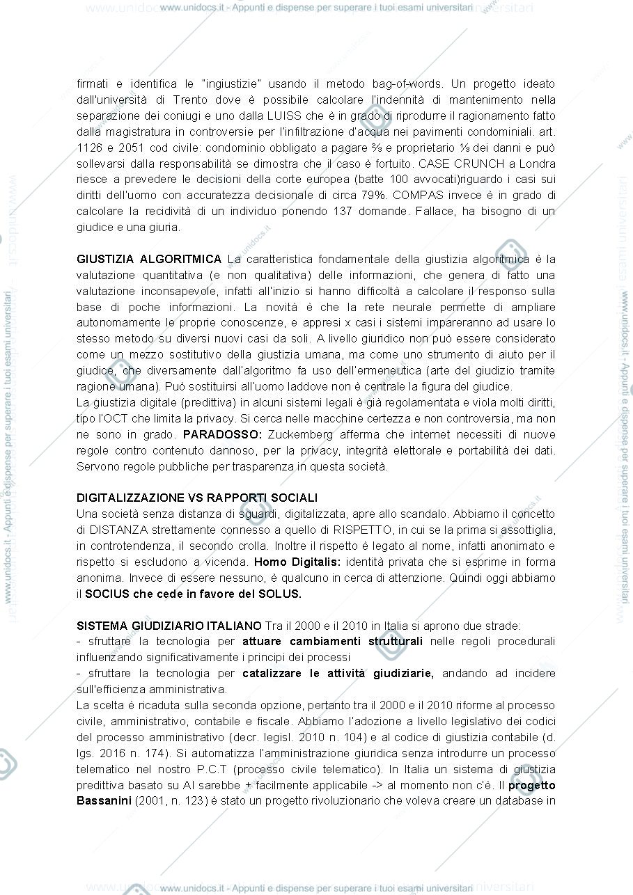 Anteprima pagina 3 — Appunti di computer law