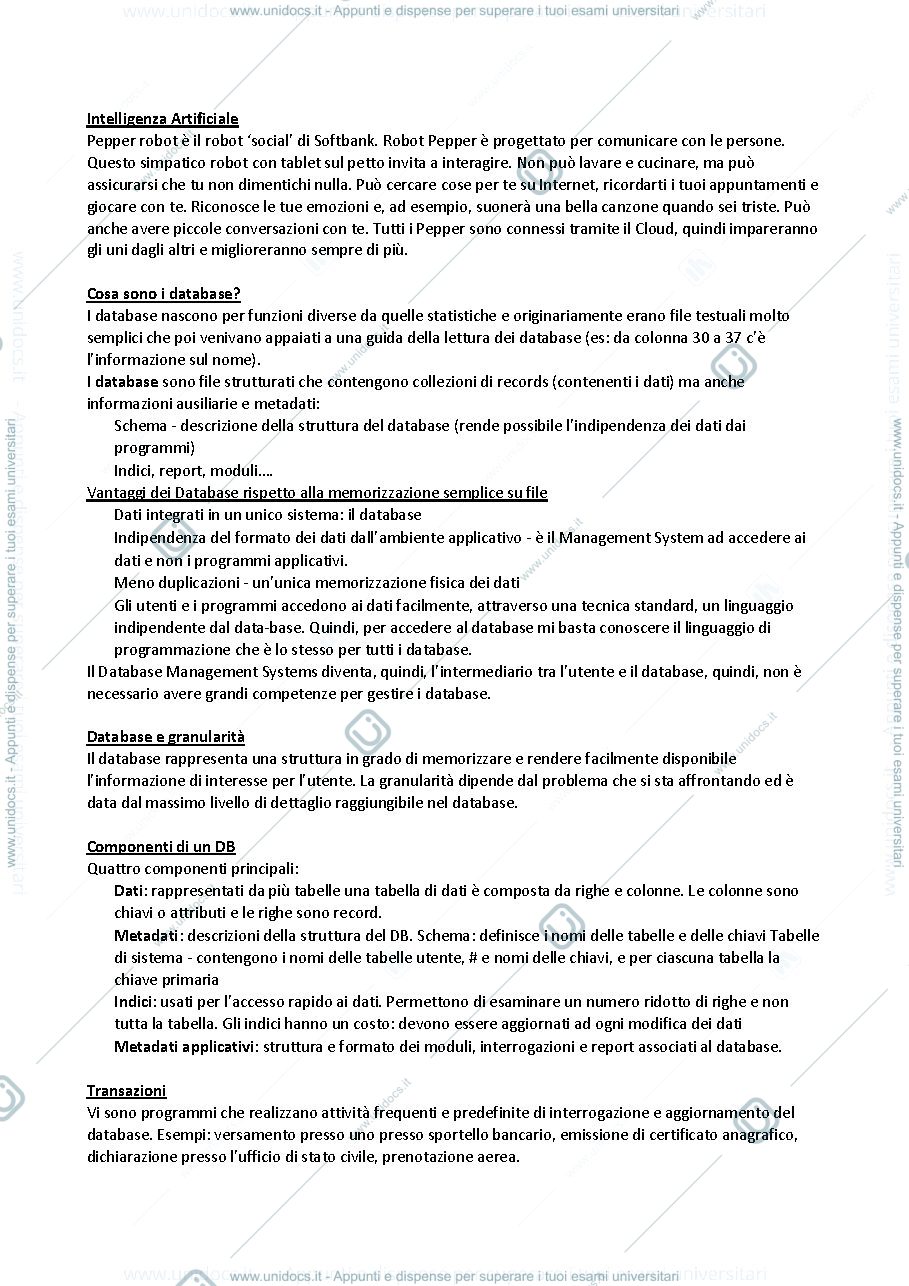 Anteprima pagina 4 — Data Mining e Classificazione