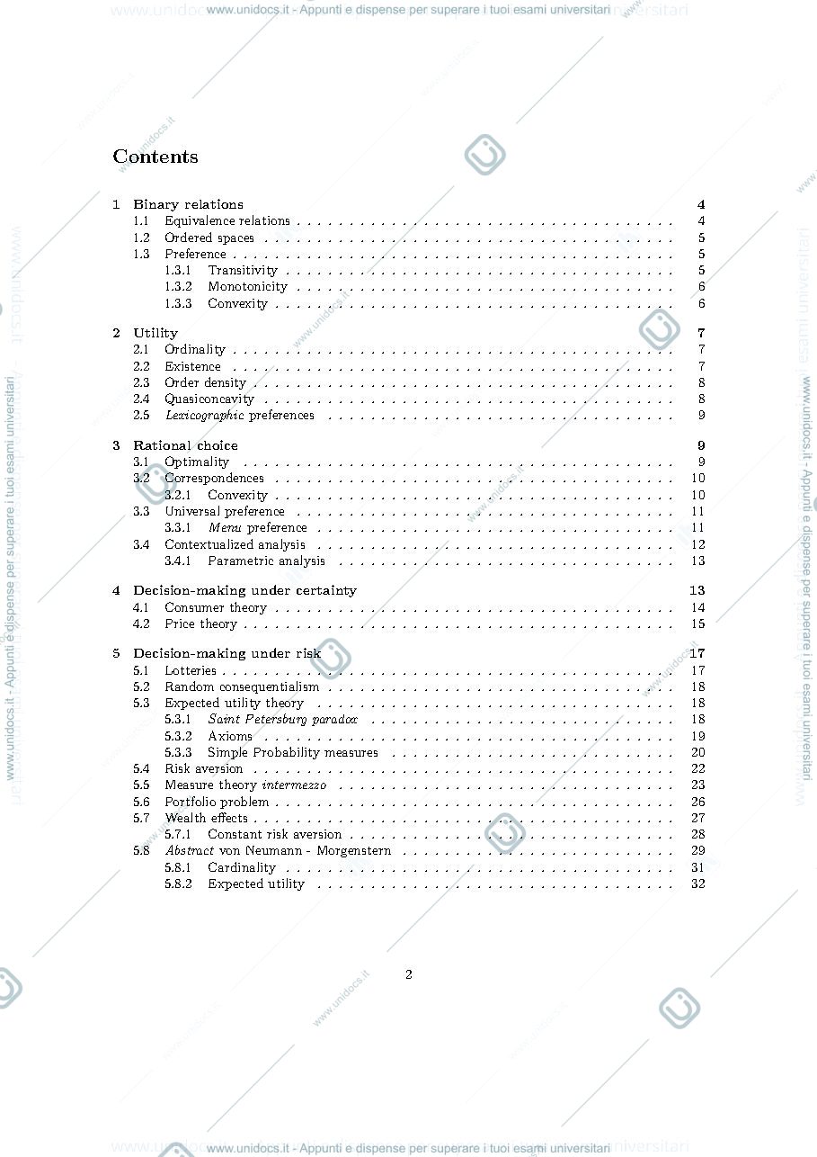 Anteprima pagina 2 — Decision Theory