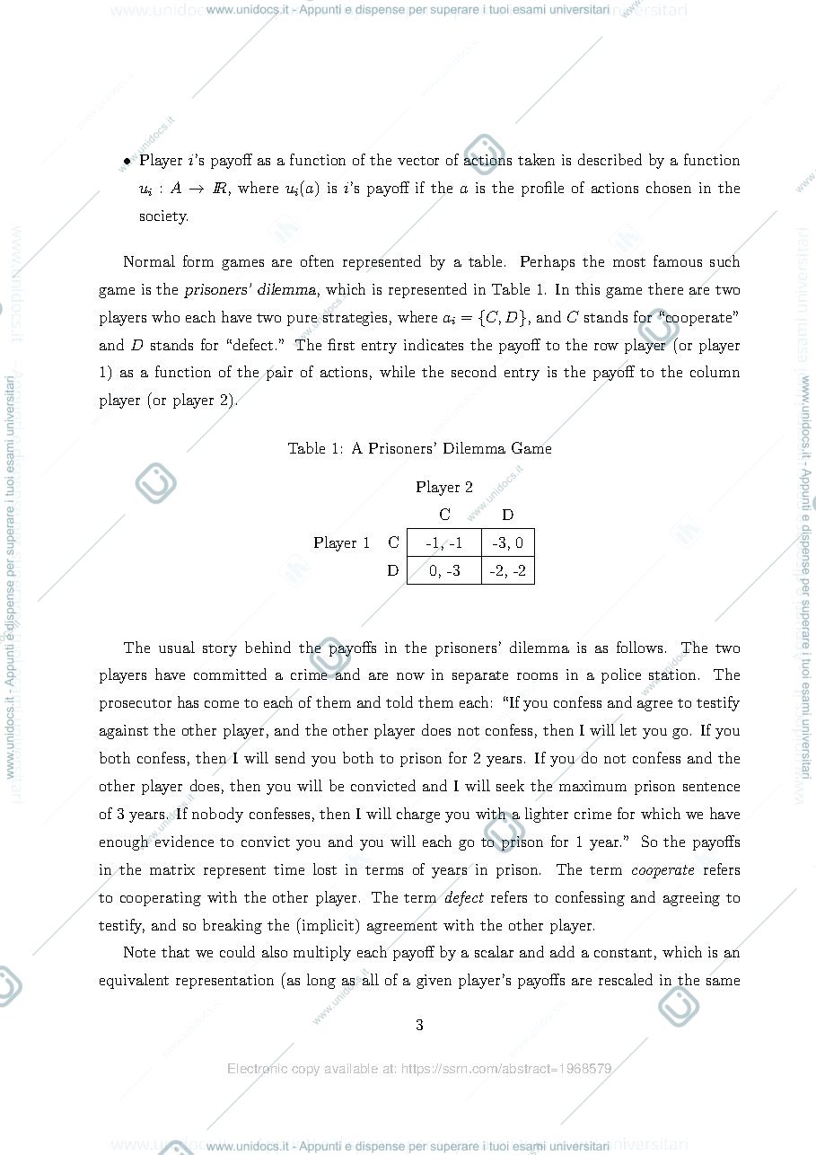 Anteprima pagina 3 — Summary of Content Decisions and Organisations