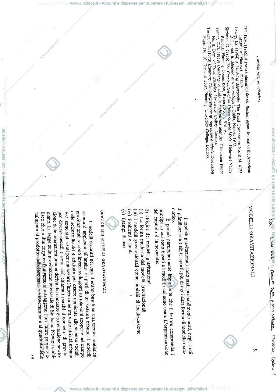 Anteprima pagina 1 — modelli gravitazionali