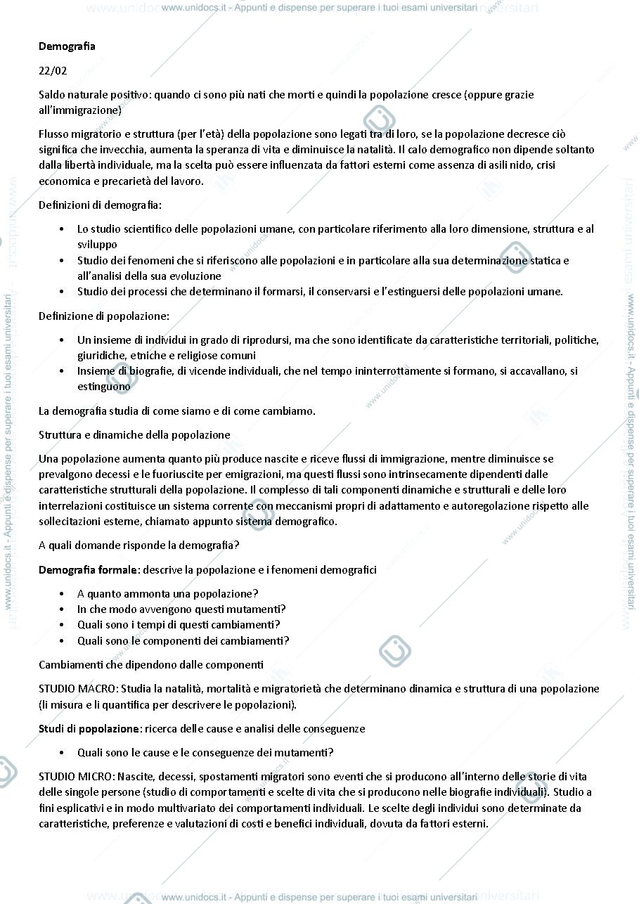 Anteprima pagina 1 — Demografia