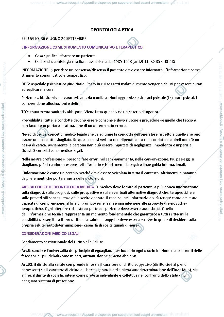Anteprima pagina 1 — Deontologia ed etica