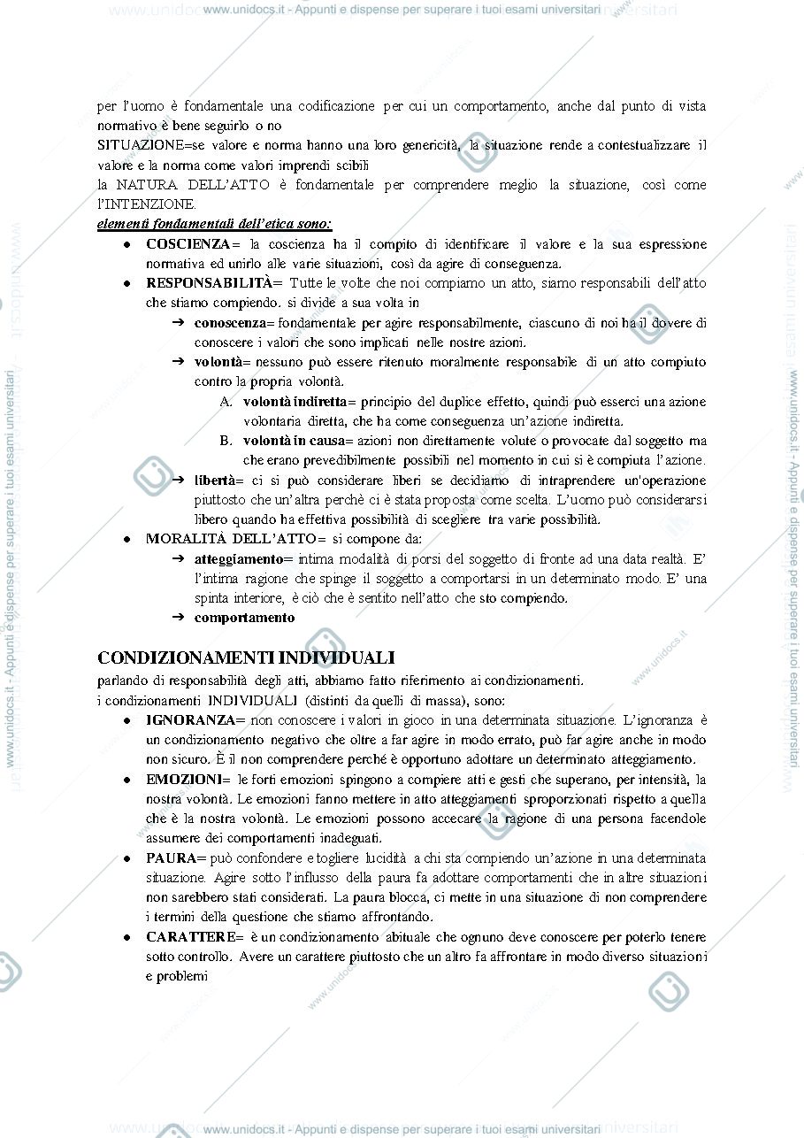 Anteprima pagina 2 — DEONTOLOGIA INFERMIERISTICA APPUNTI