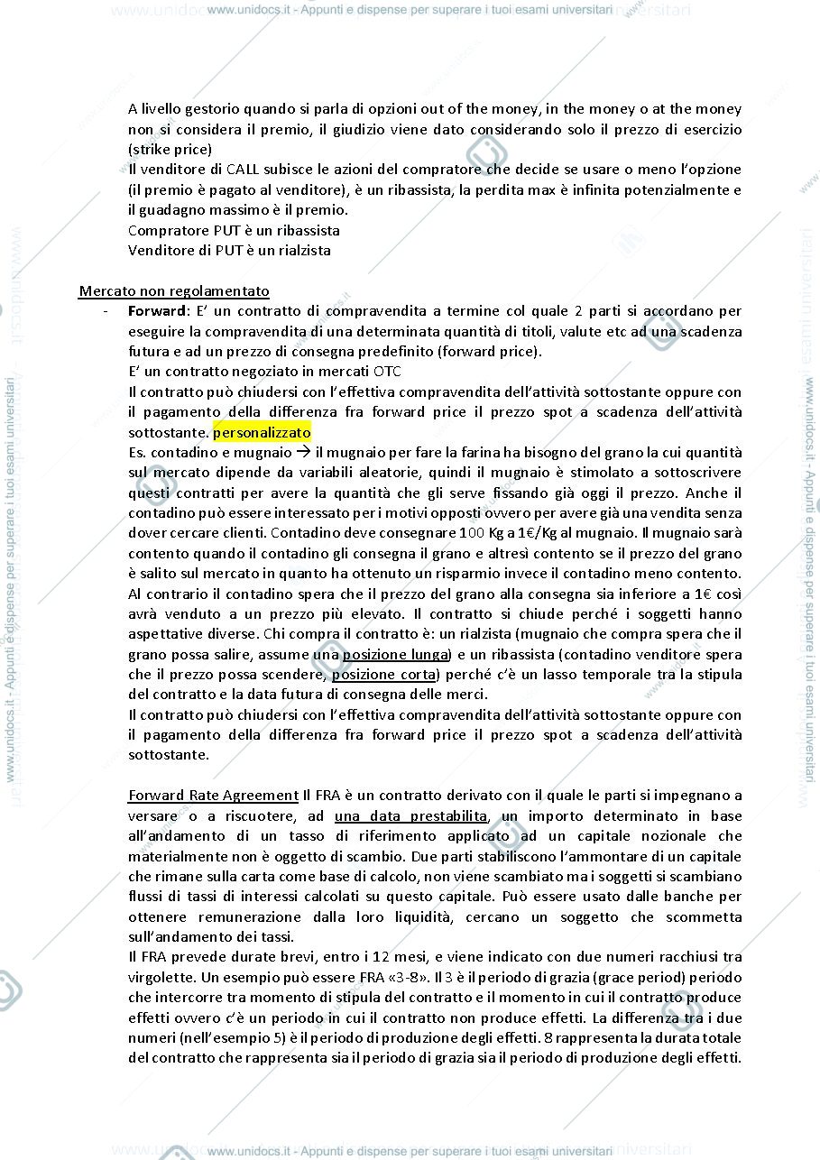 Anteprima pagina 3 — Derivatives Security Pricing 