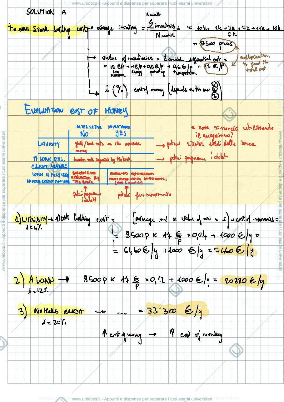 Anteprima pagina 2 — exercises production management costs