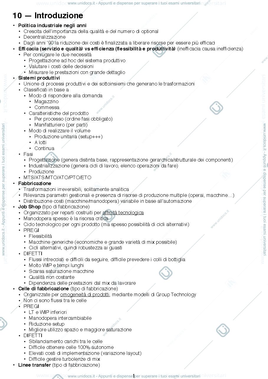 Anteprima pagina 1 — Riassunto completo del corso DMPS 