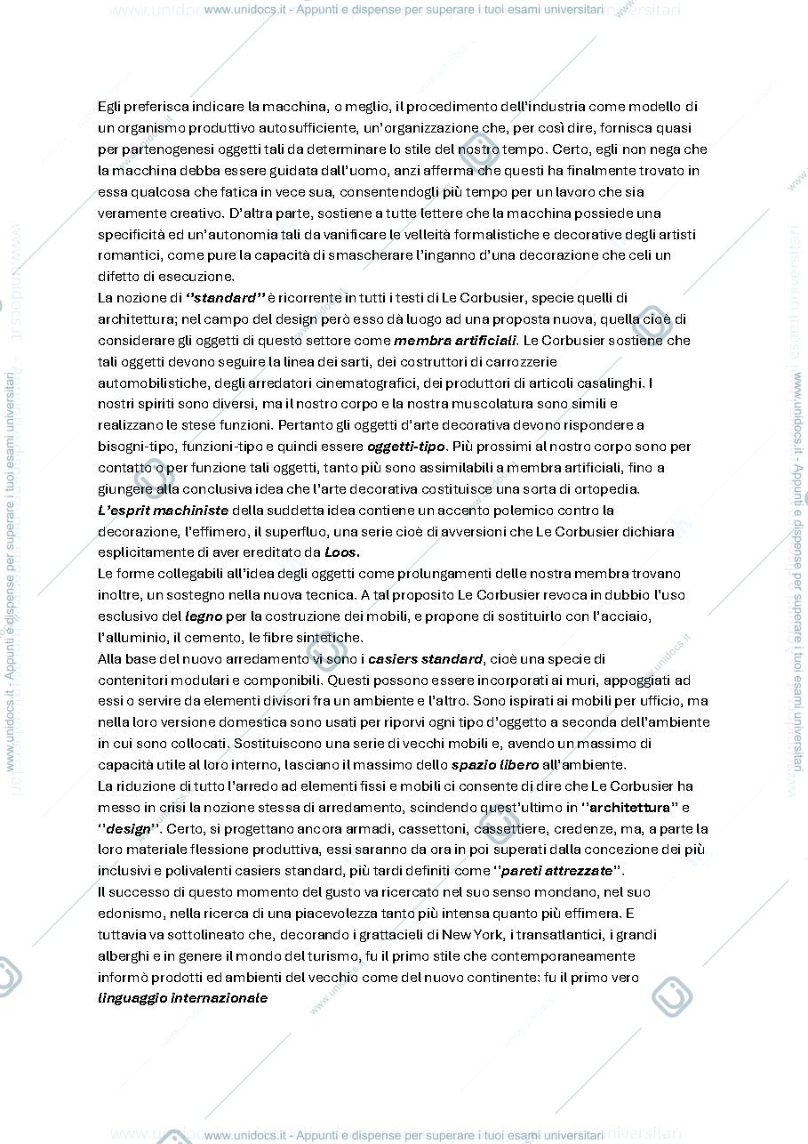 Anteprima pagina 3 — storia del design 5-9 capitolo 