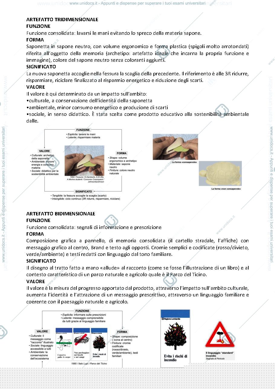 Anteprima pagina 2 — Lezione 1: funzione forma significato colore