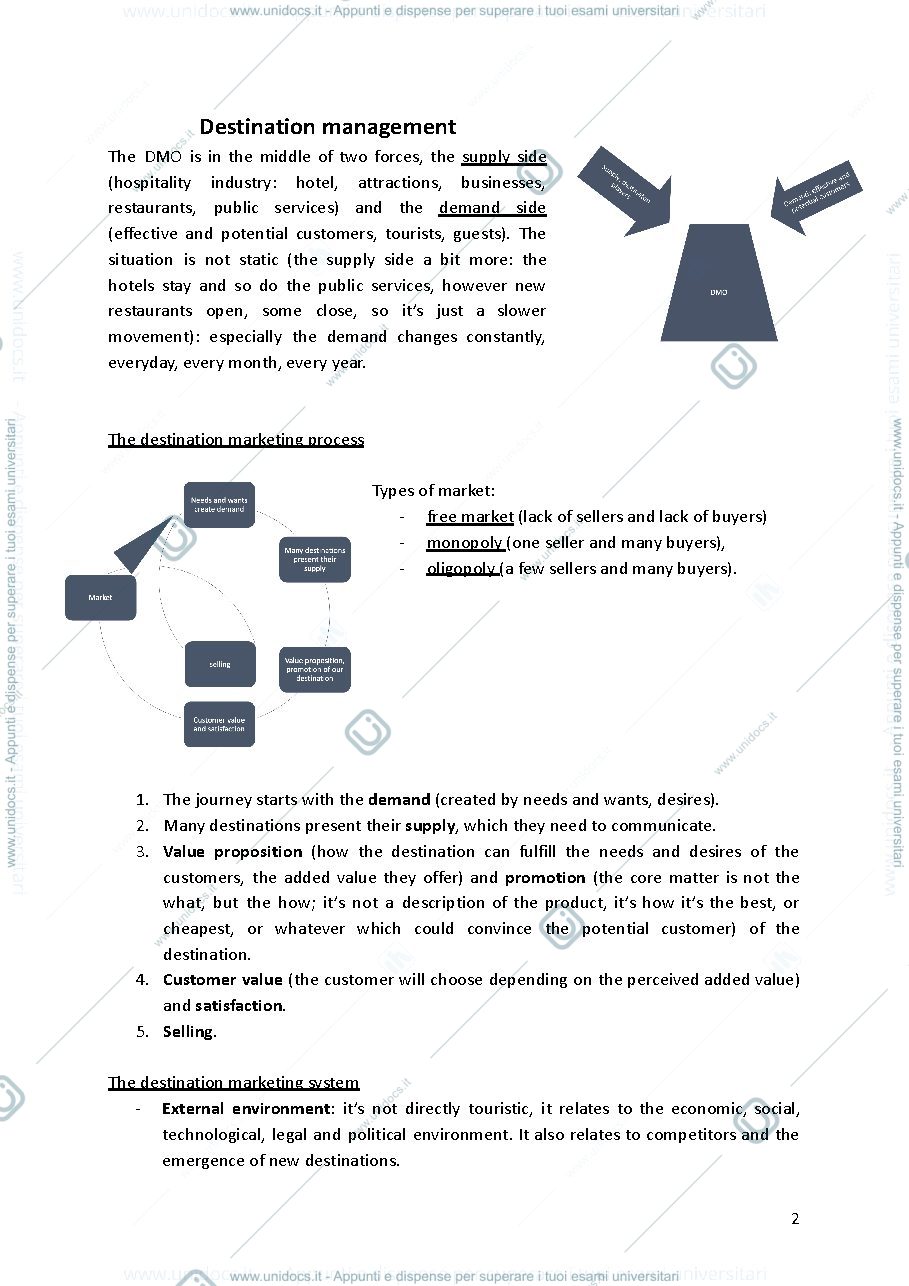 Anteprima pagina 2 — Destination Managements- appunti lezioni 