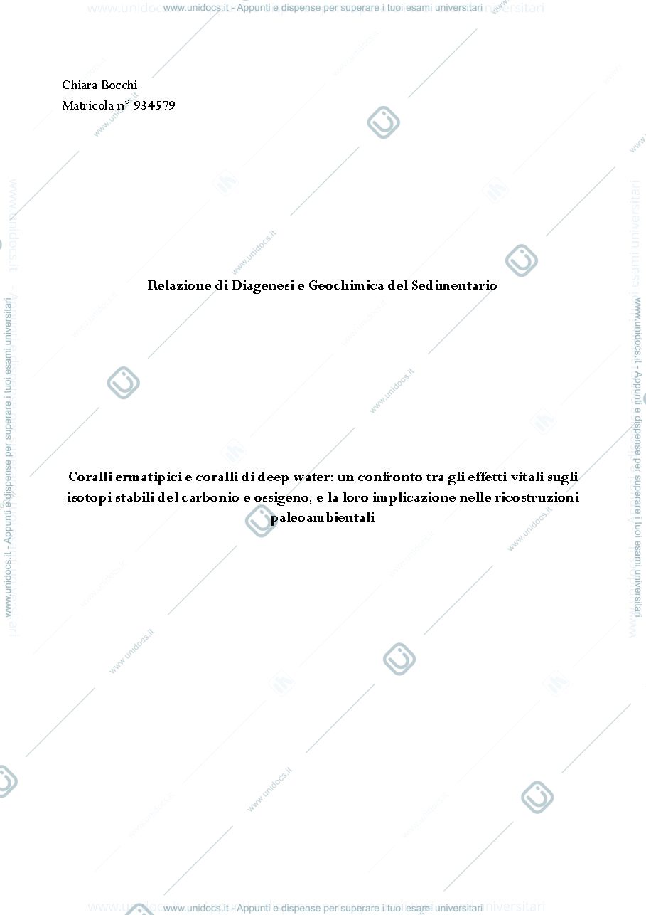 Anteprima pagina 1 — diagenesi