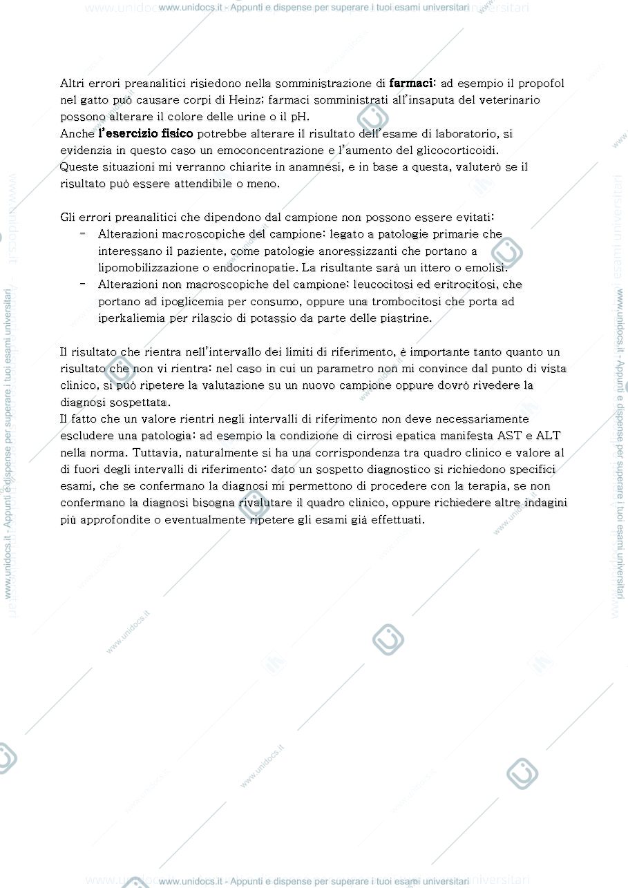 Anteprima pagina 2 — Dispensa di Diagnostica di Laboratorio nella Pratica Clinica 