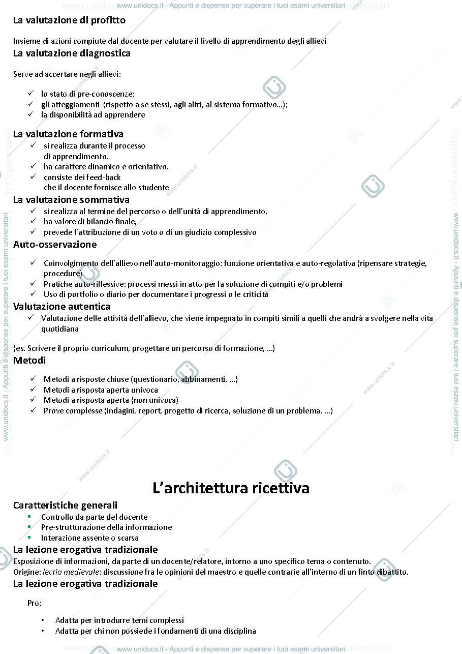 Anteprima pagina 1 — Didattica generale