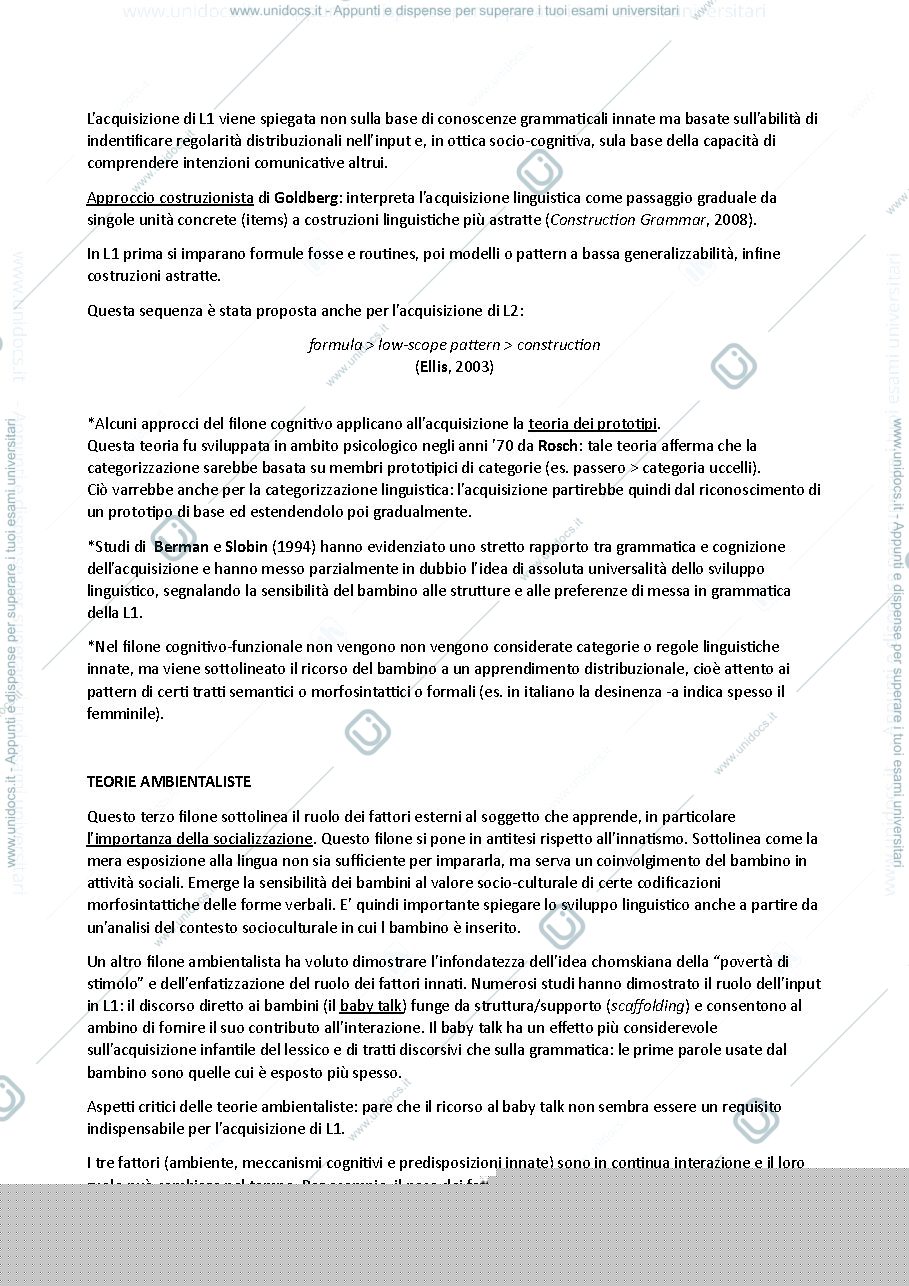 Anteprima pagina 3 — APPUNTI Didattice e apprendimento delle lingue moderne integrati dai libri - Tenchini PART 2