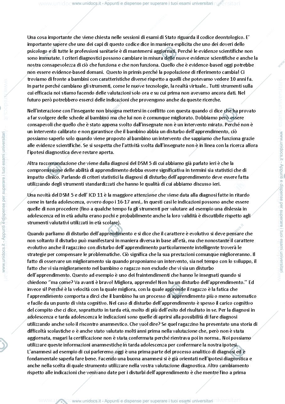 Anteprima pagina 2 — introduzione dsa e caso clinico