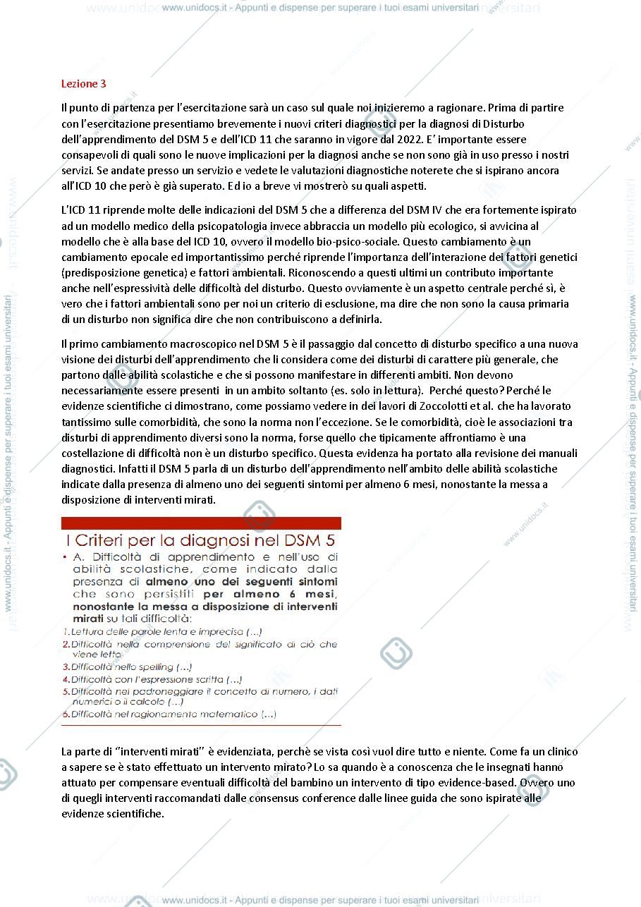 Anteprima pagina 1 — introduzione dsa