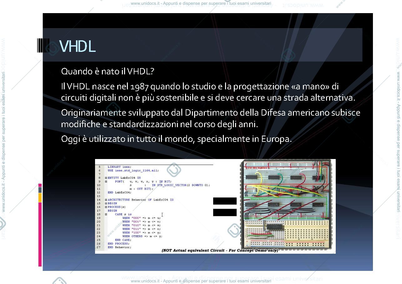 Anteprima pagina 3 — VHDL