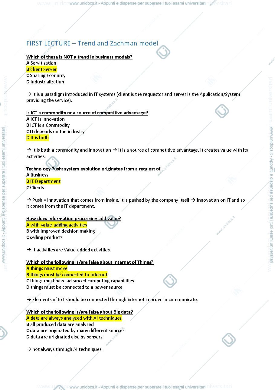 Anteprima pagina 1 — DT - Quiz + answer