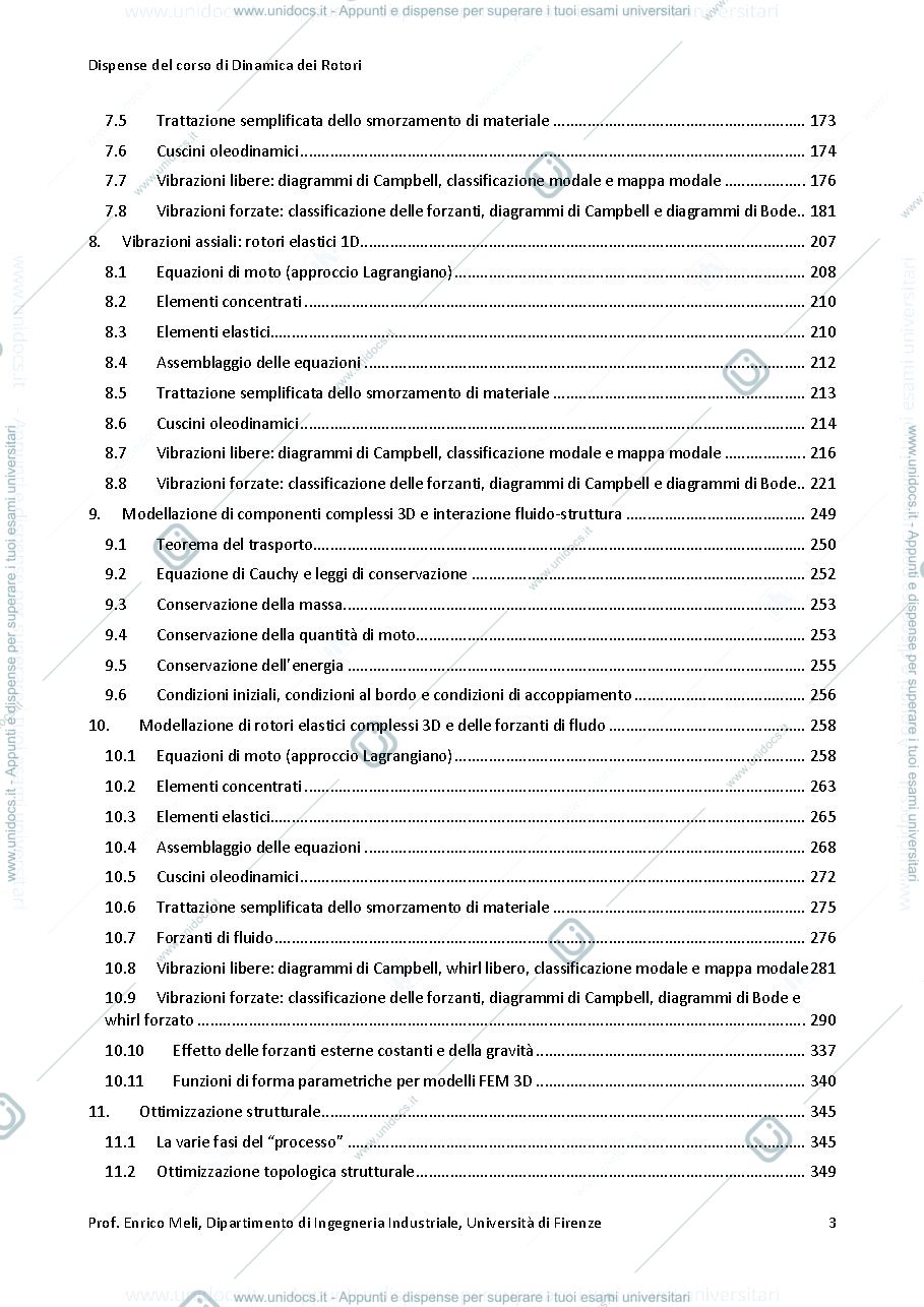 Anteprima pagina 3 — Dispense Dinamica dei Rotori 2024
