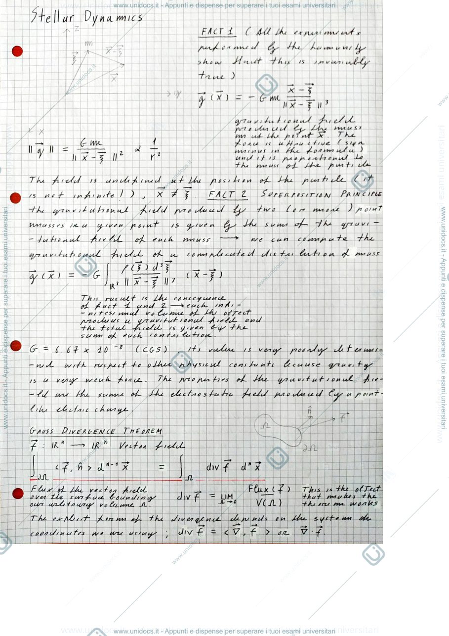 Anteprima pagina 1 — notes stellar dynamics