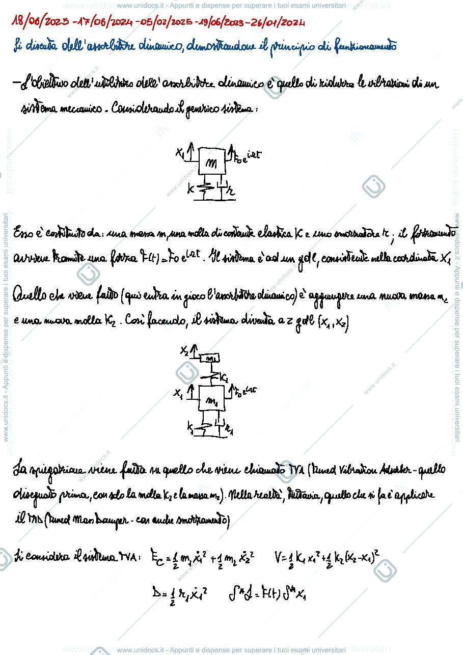 Anteprima pagina 2 — Domande teoria