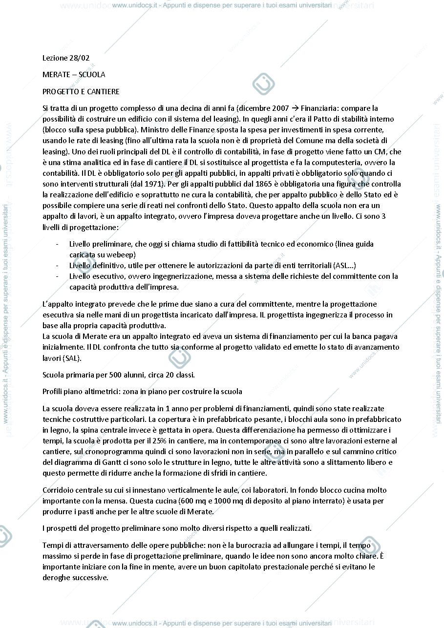Anteprima pagina 1 — Appunti DL