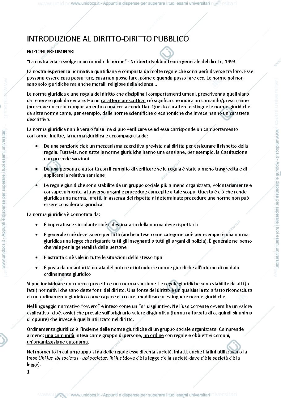 Anteprima pagina 1 — DIRITTO COMMERCIALE