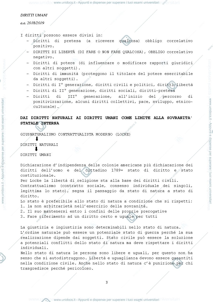 Anteprima pagina 3 — Diritti Umani 2018/19