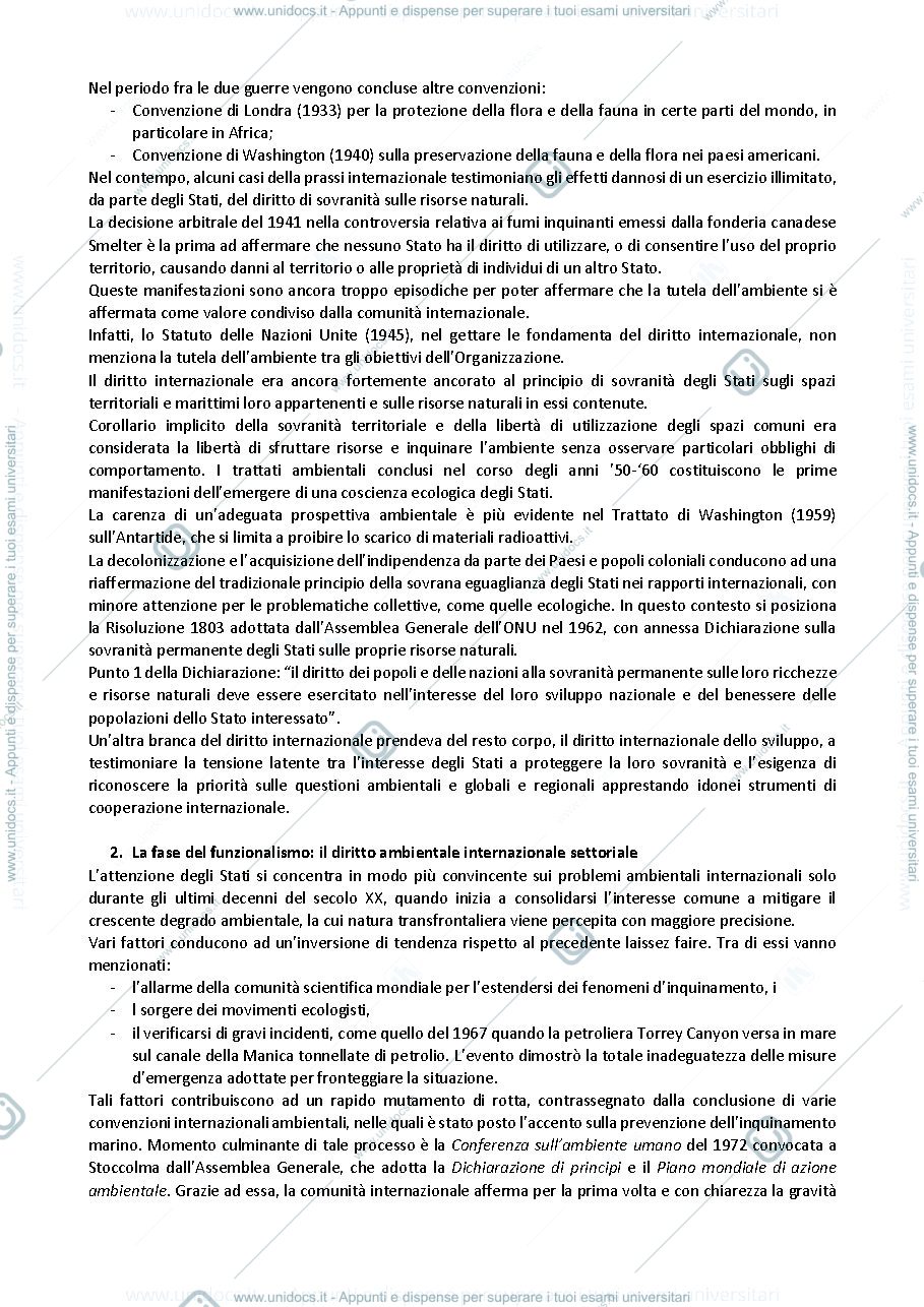 Anteprima pagina 2 — Diritto Ambientale. Profili internazionali europei e comparati  MaTIS prof. Crescenzi