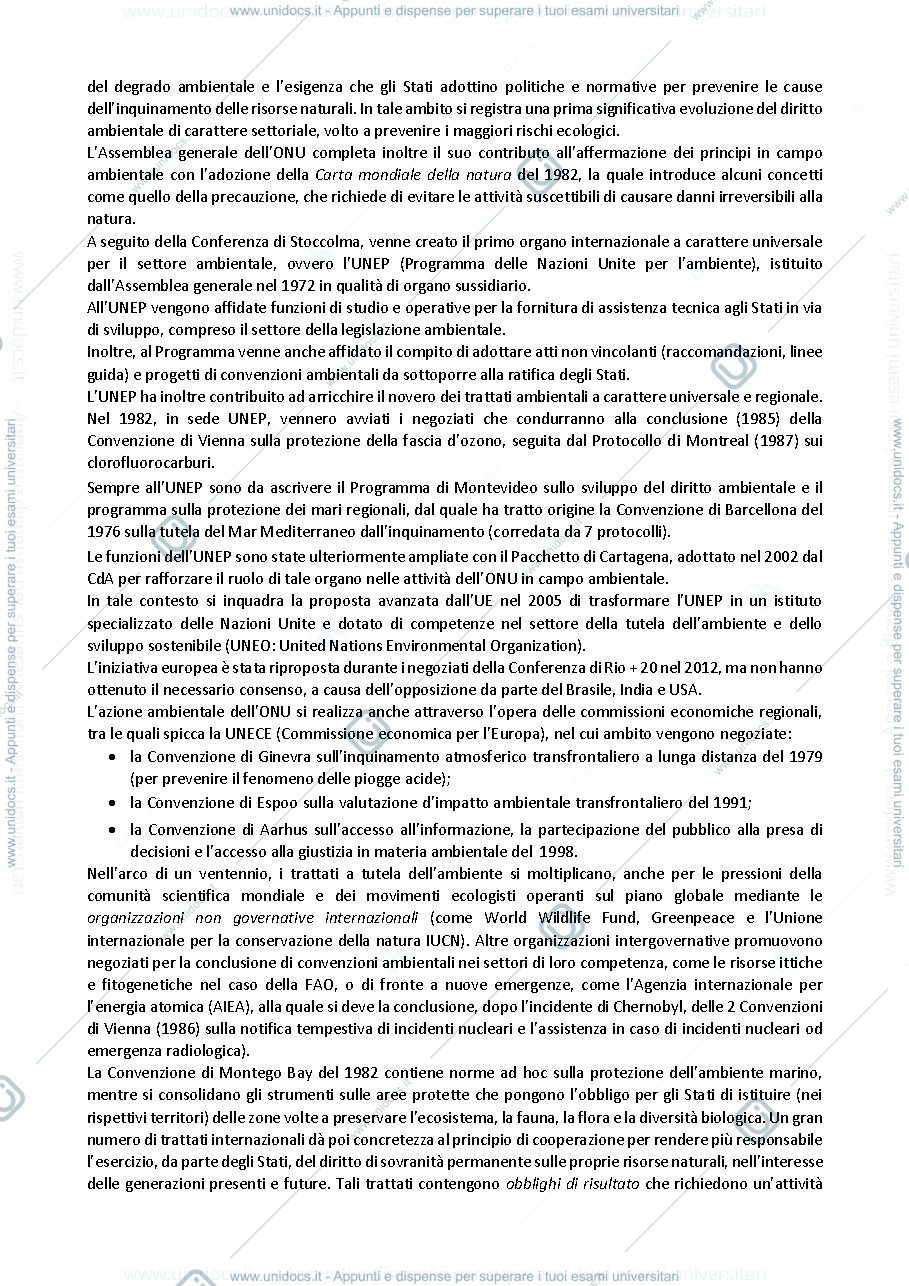Anteprima pagina 3 — Diritto Ambientale. Profili internazionali europei e comparati  MaTIS prof. Crescenzi