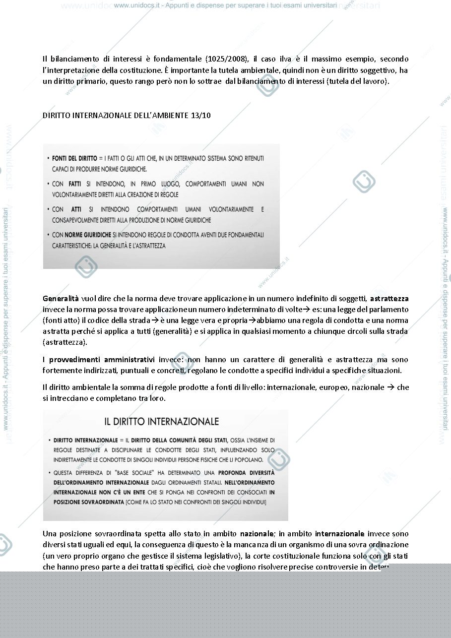 Anteprima pagina 4 — Riassunti diritto ambientale