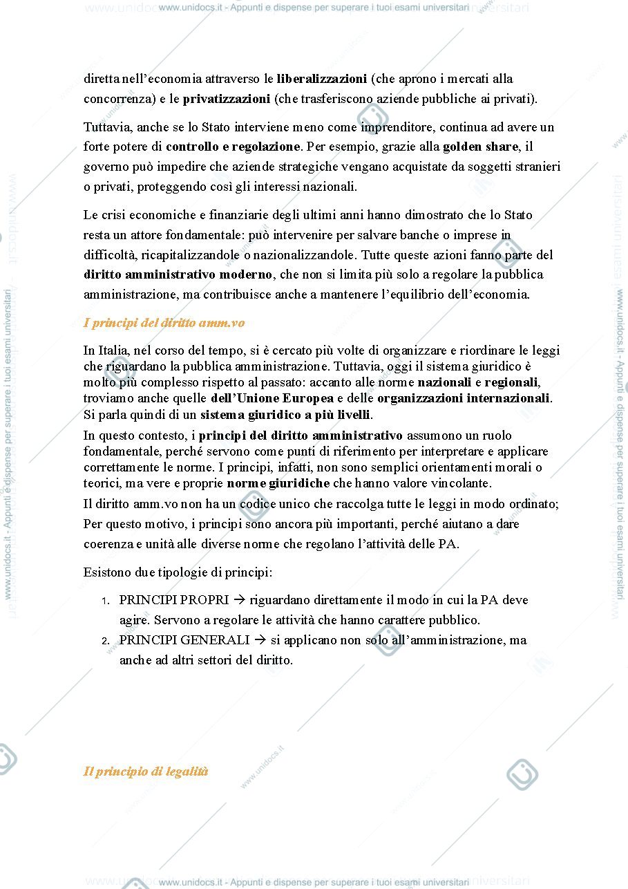 Anteprima pagina 3 — esame diritto amministrativo