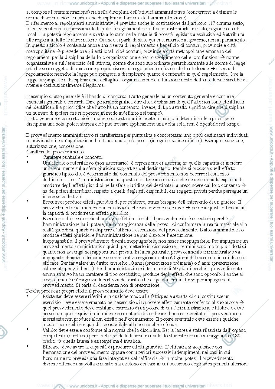 Anteprima pagina 2 — diritto amministrativo 