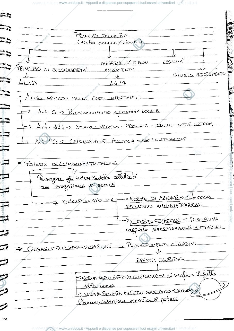 Anteprima pagina 3 — Appunti schematici Diritto amministrativo del pubblico impiego 