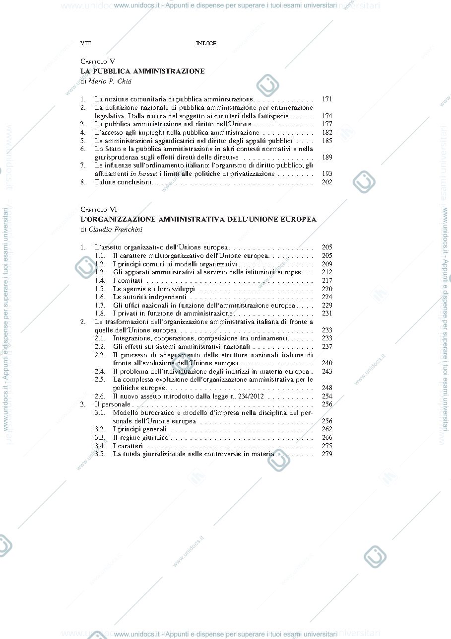 Anteprima pagina 4 — appunti amminitstarivo europeo