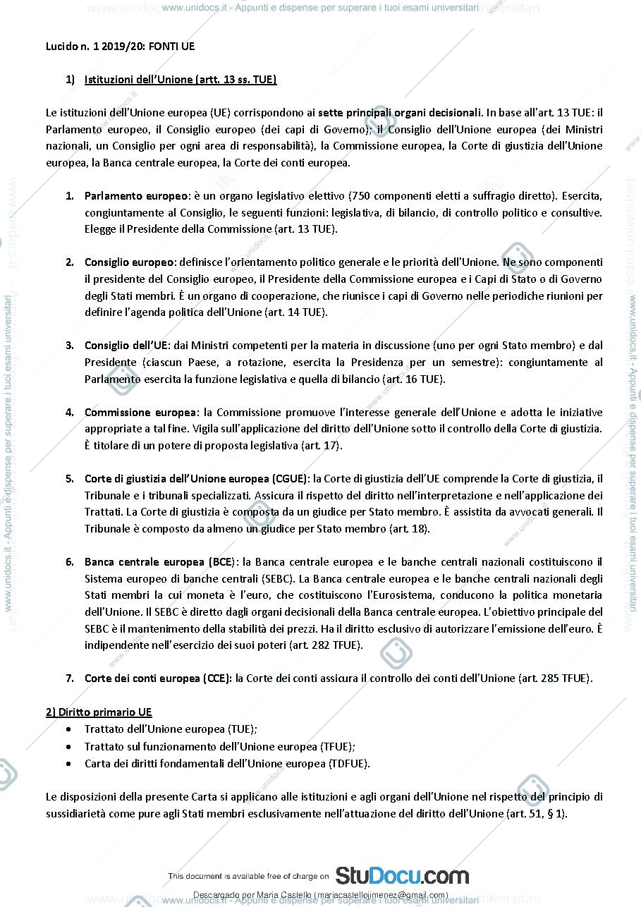 Anteprima pagina 2 — appunti del manuale di diritto amministrativo europeo