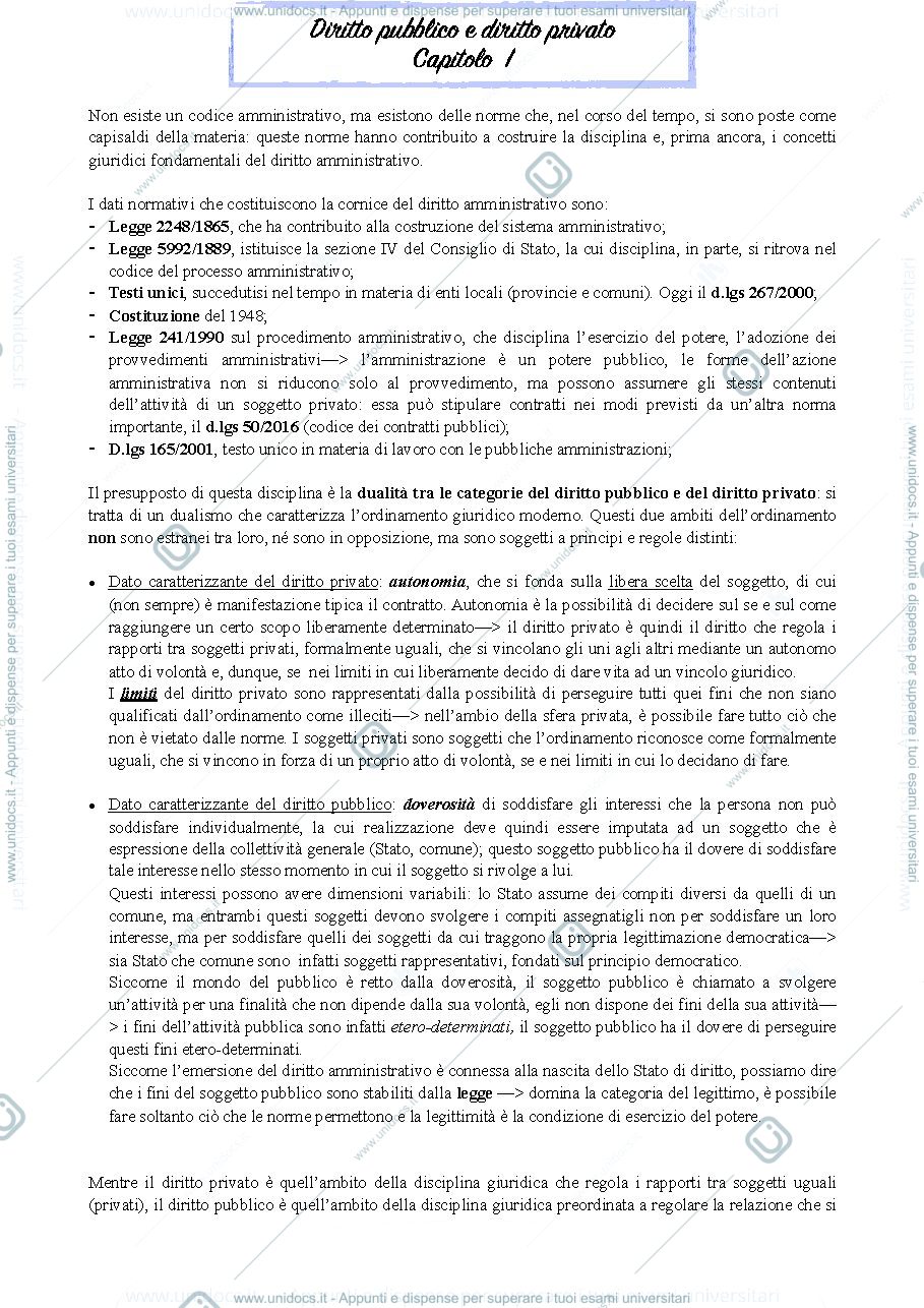 Anteprima pagina 1 — CERULLI IRELLI - CAPITOLO 1