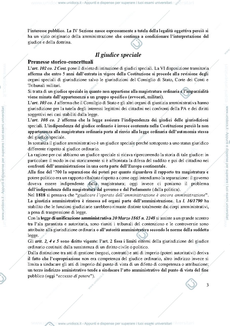 Anteprima pagina 3 — Diritto amministrativo I Ferrara