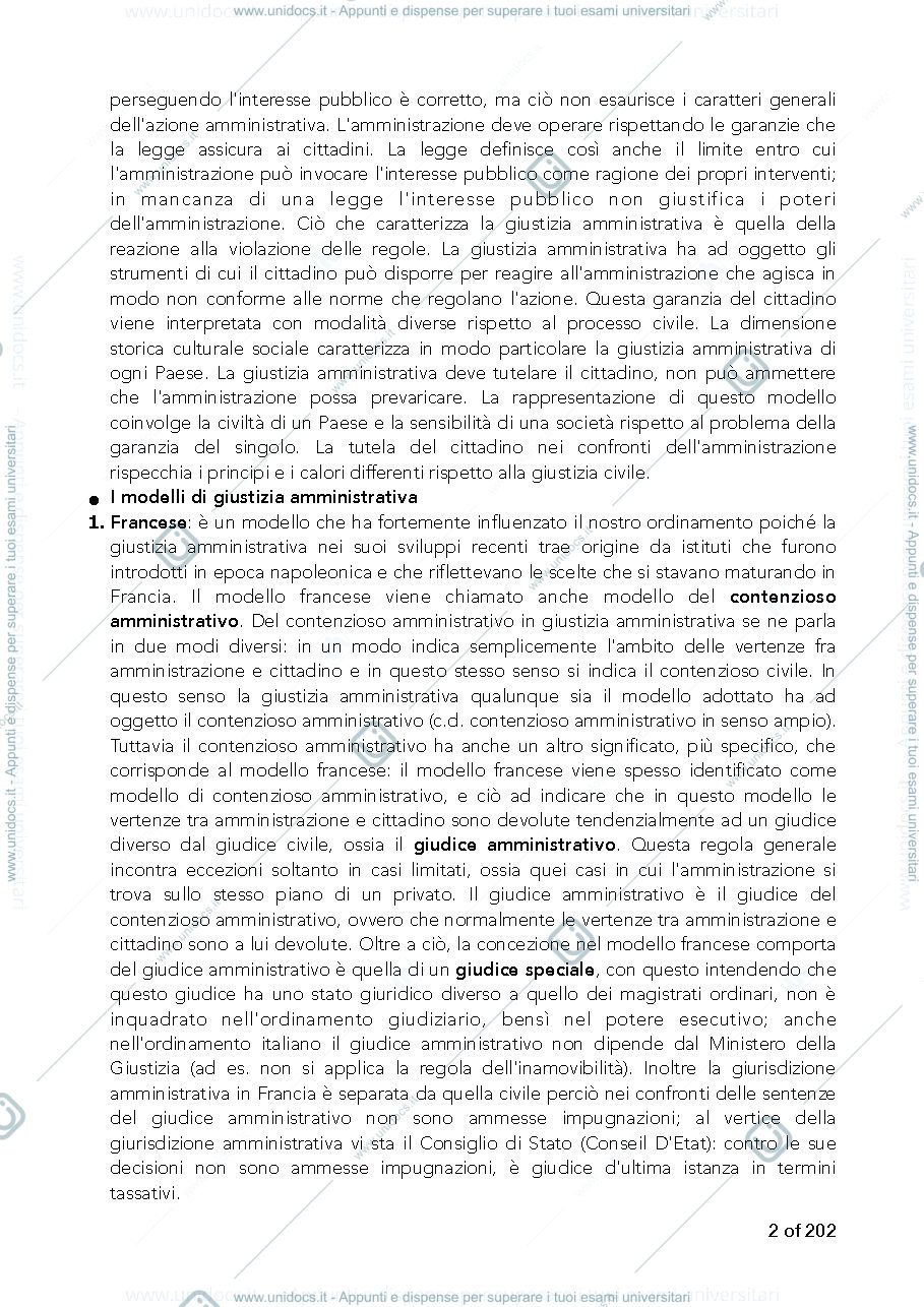 Anteprima pagina 2 — Dispensa Appunti Diritto Amministrativo II