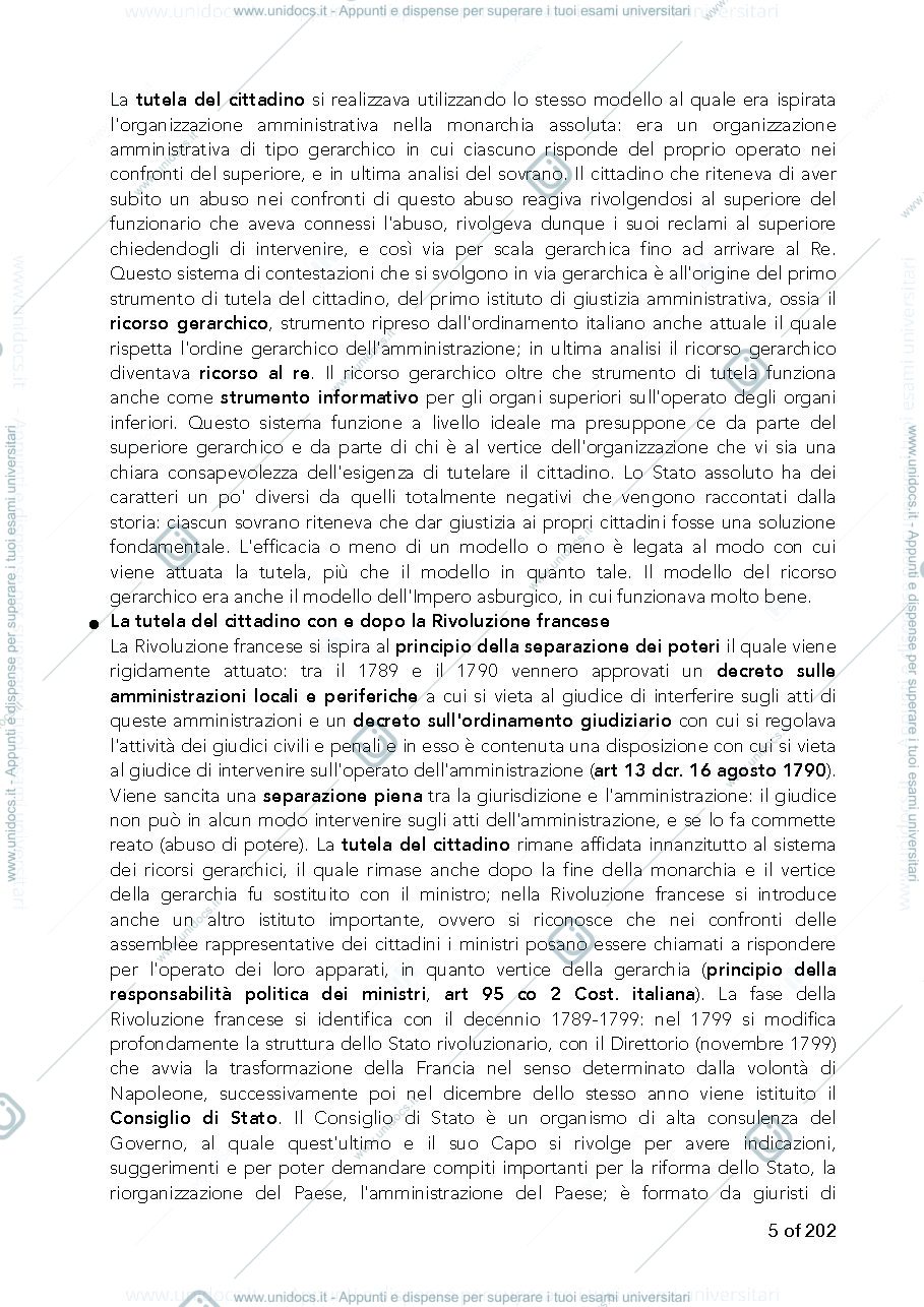 Anteprima pagina 5 — Dispensa Appunti Diritto Amministrativo II