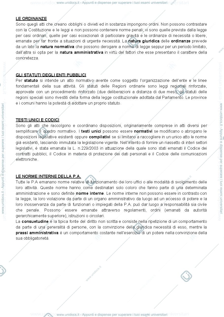 Anteprima pagina 2 — dispensa diritto amministrativo