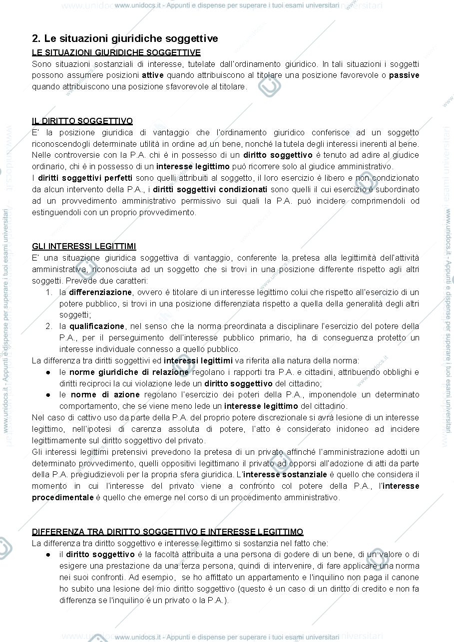 Anteprima pagina 3 — dispensa diritto amministrativo