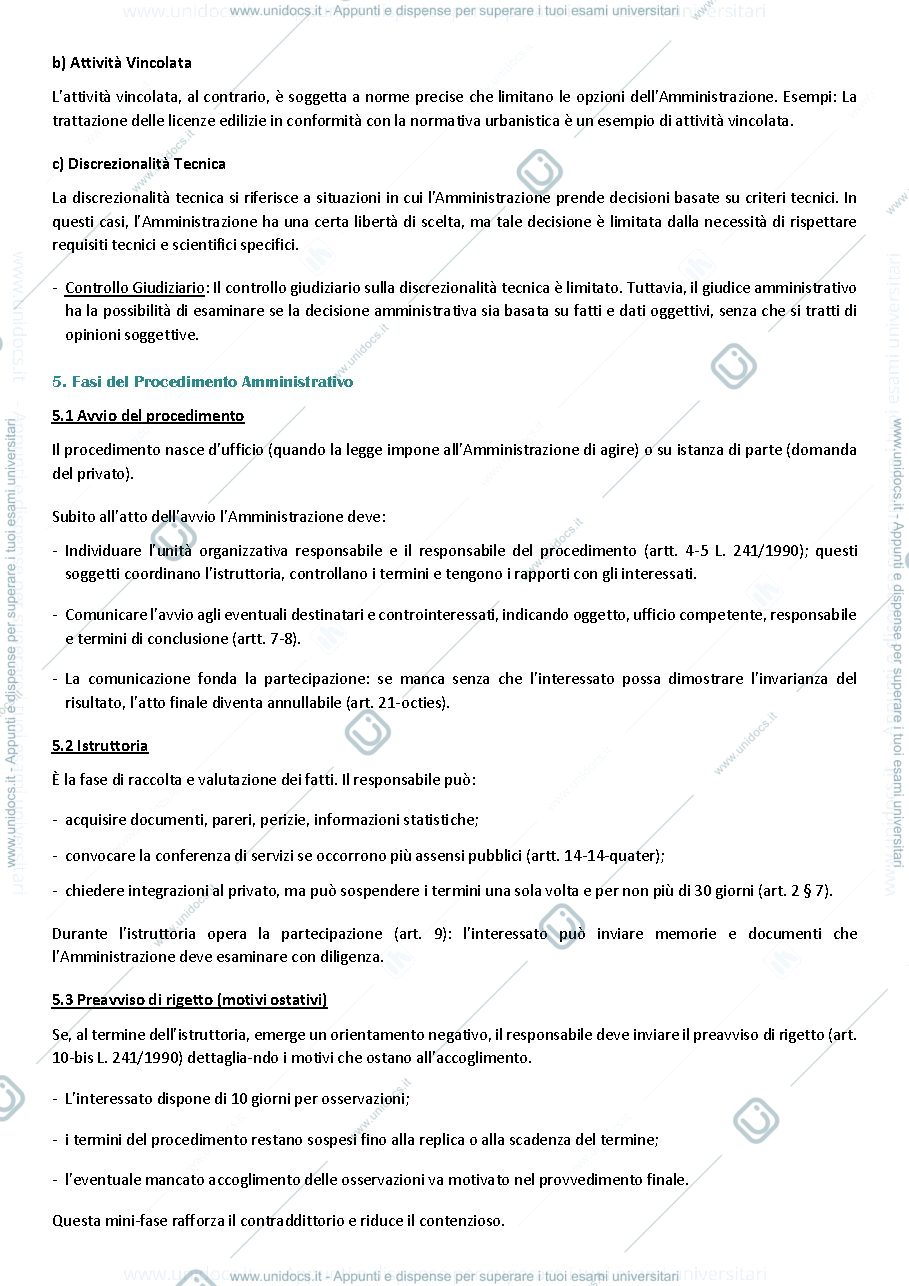 Anteprima pagina 2 — appunti diritto amministrativo