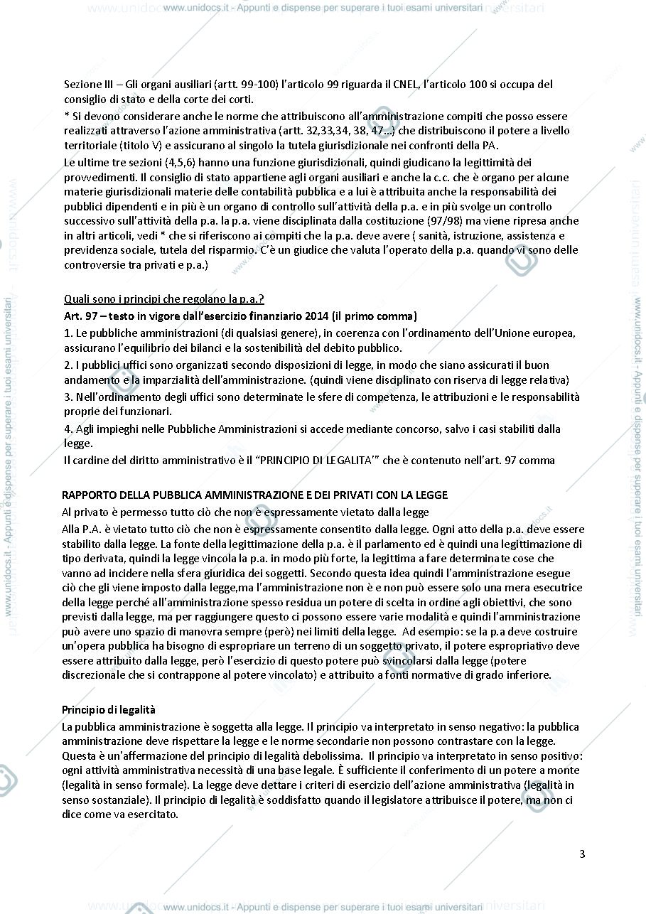 Anteprima pagina 3 — appunti diritto amministrativo progredito