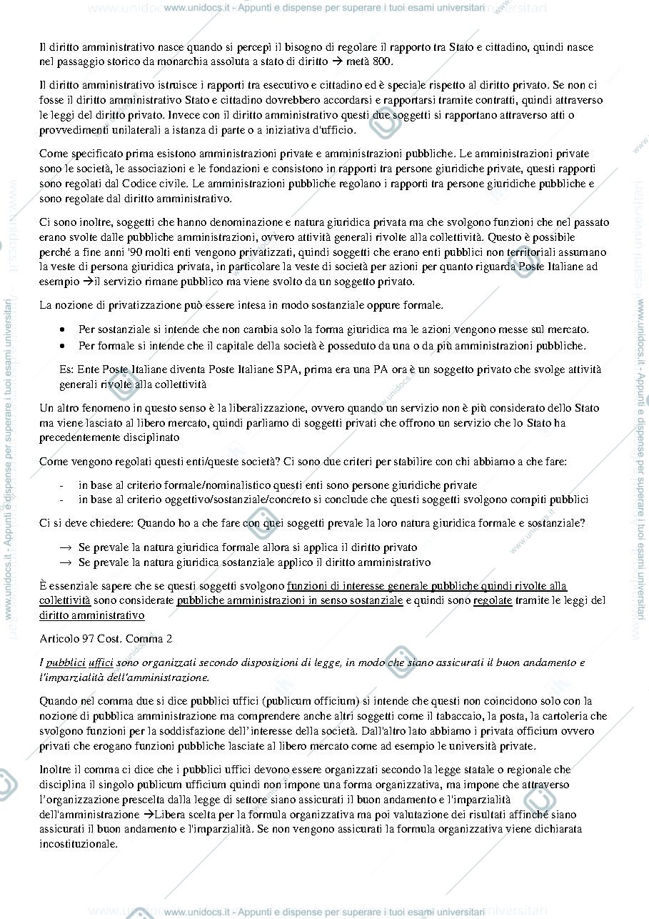 Anteprima pagina 2 — Diritto Amministrativo Bottino 2020 frequentati 
